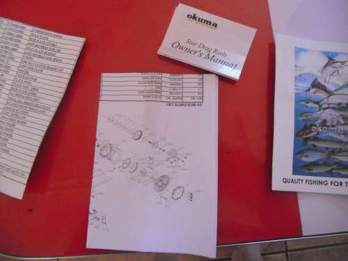 OKUMA CONVECTOR CV 30 CS REEL (STILL IN BOX)
